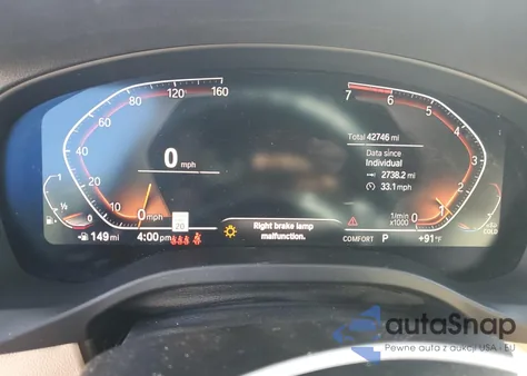 2021 BMW X3 xDrive30I from USA, damaged, VIN 5UXTY5C07M9H30019